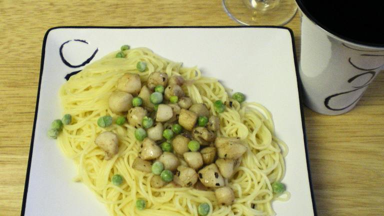 Bay Scallops With Balsamic and Basil created by Julie Bs Hive