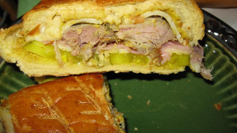 Victor's Cuban Sandwich Created by threeovens