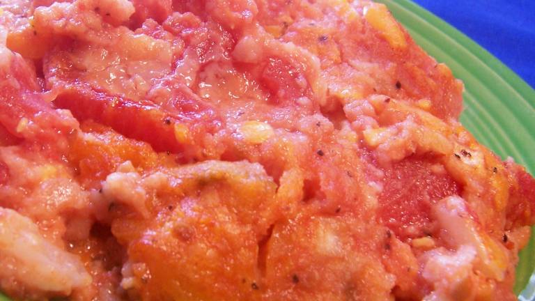 Stewed Tomato Casserole Created by Parsley