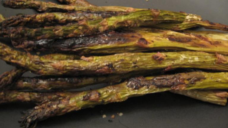 Caramelized Oven Asparagus Created by Engrossed