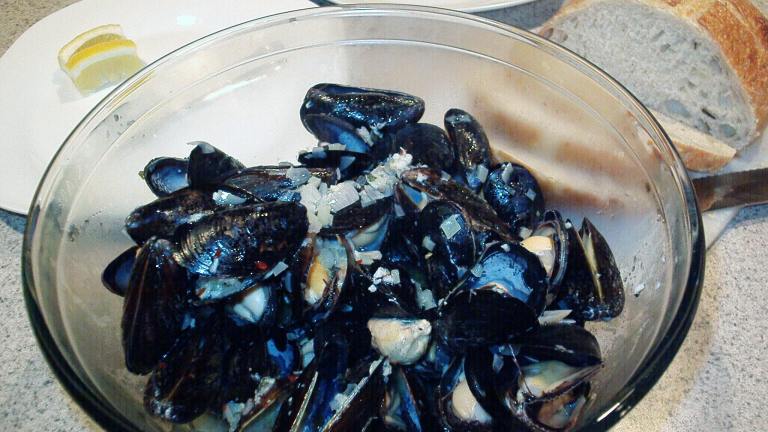 Mussels in Wine Broth Created by Kim127