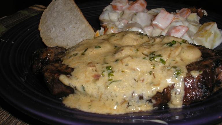 Mushroom Sauce for Broiled or Grilled Steaks created by Queen Dana