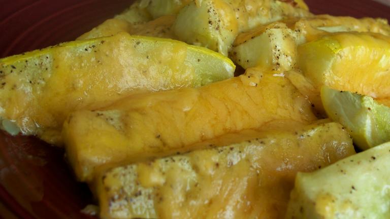 Cheesy Summer Squash Spears created by Parsley