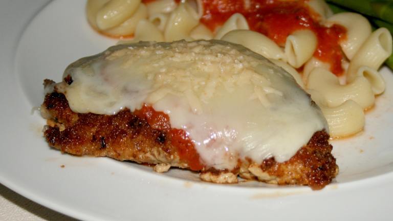 Pork Cutlets Parmesan with Tomato Sauce Created by Cookin-jo
