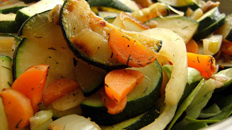 Dilled Zucchini Created by Lalaloula