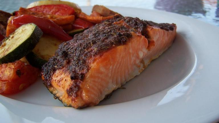 Cajun Salmon Fillets Created by Jubes