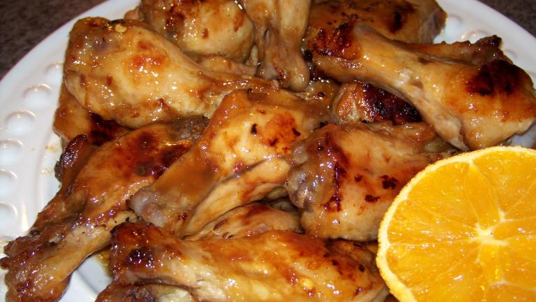 Sweet and Hot Orange Wings Created by Elly in Canada