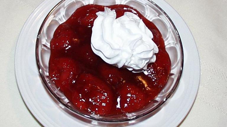 Jordbaer Grod (Danish Strawberry Pudding) created by twissis