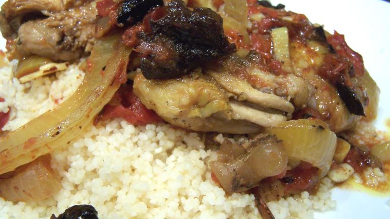 Chicken Tagine With Plums and Spices Created by Rita1652