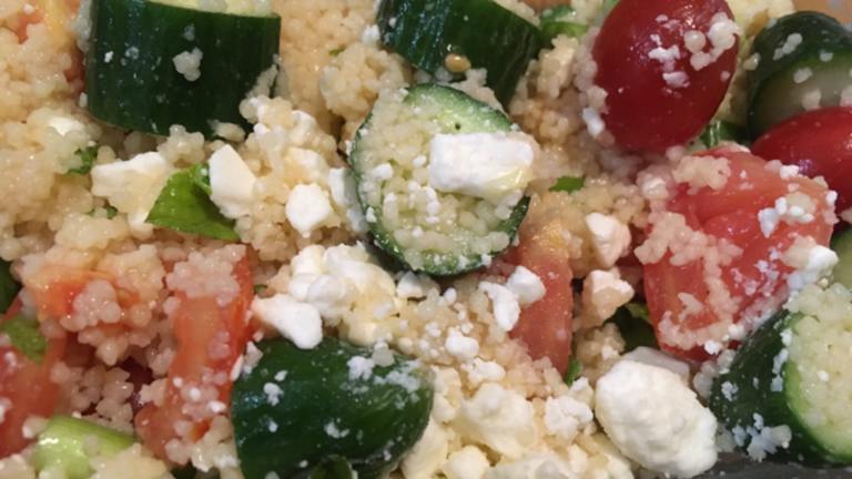 Lemony Couscous With Mint, Dill and Feta Created by Anonymous