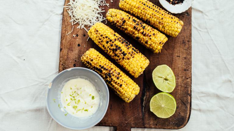 Elote (Mexican Corn on the Cob) Created by Izy Hossack
