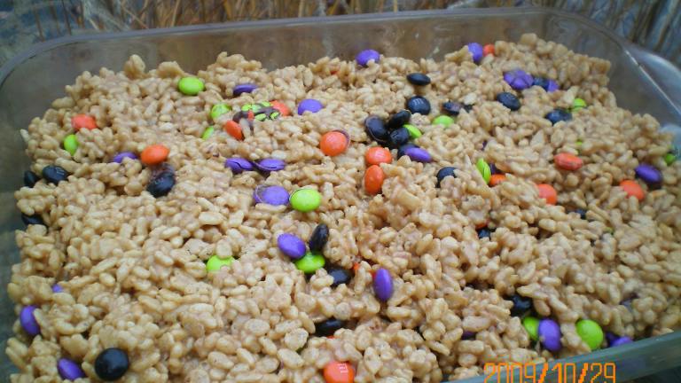 Peanut Butter Rice Krispies Bars (No-Bake) Created by CoffeeB