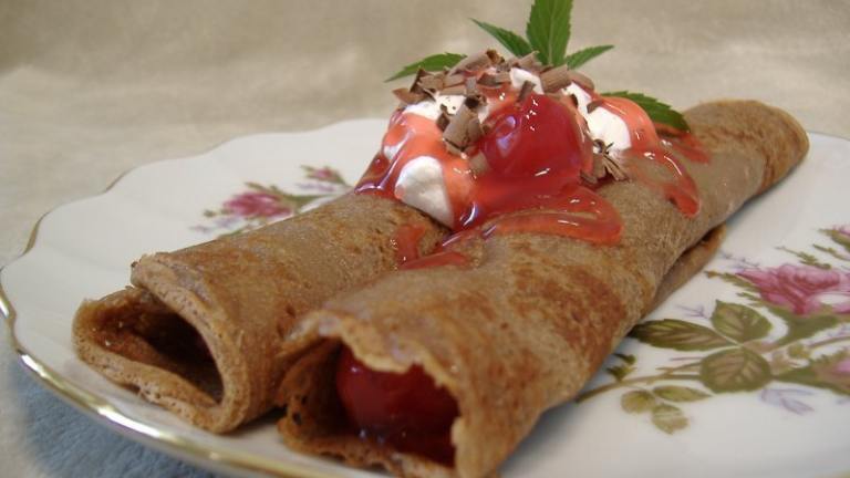 Black Forest Crepes Created by Debs Recipes