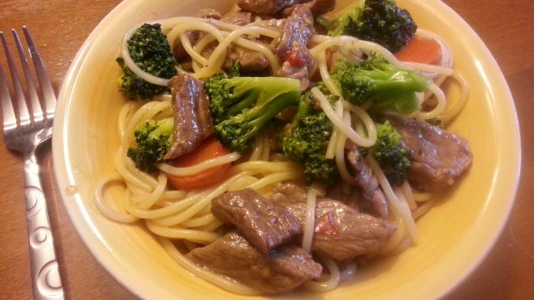 Beef Noodle Bowl Created by PSU Lioness