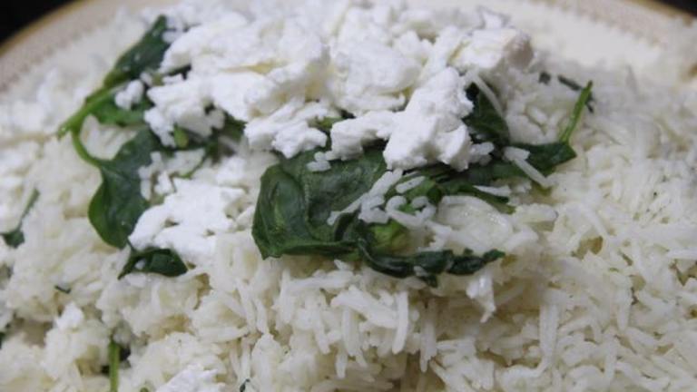 Rice With Spinach - Greek created by Leggy Peggy