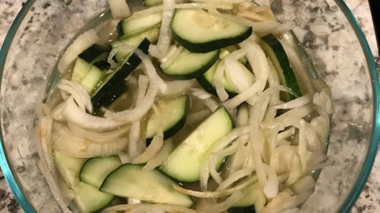 Quick Pickled Cucumber and Ginger Created by Desiree O.