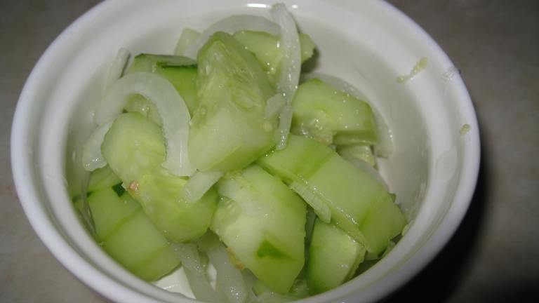 Quick Pickled Cucumber and Ginger Created by KellyMae