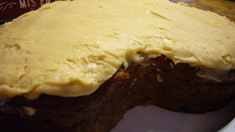 My Very Popular Banana Cake With Caramel Icing Created by Perfect Pixie