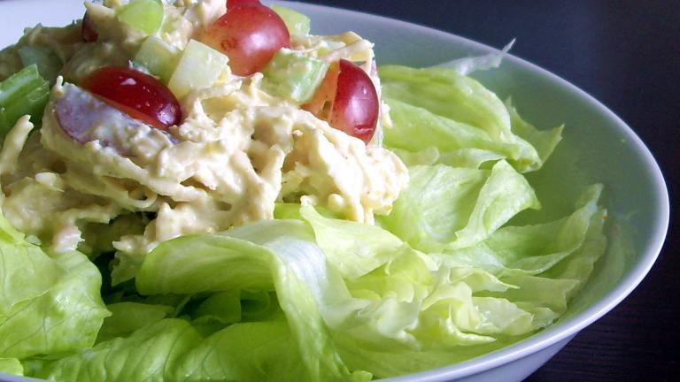 Curried Chicken Salad With Grapes created by AmandaInOz