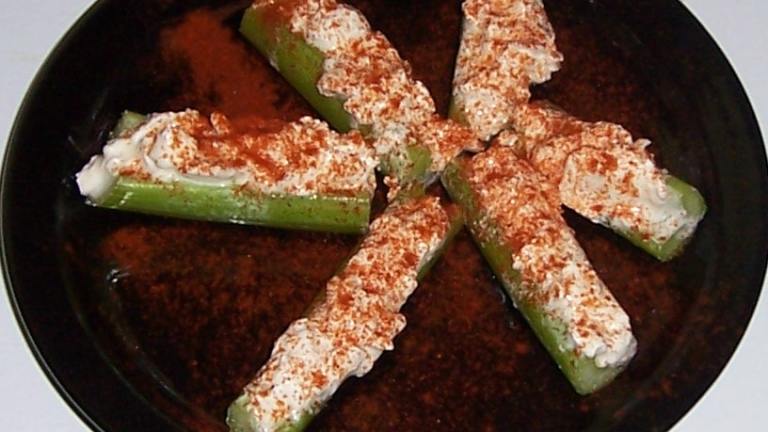 Buffalo-Style Celery Sticks Created by Jellyqueen