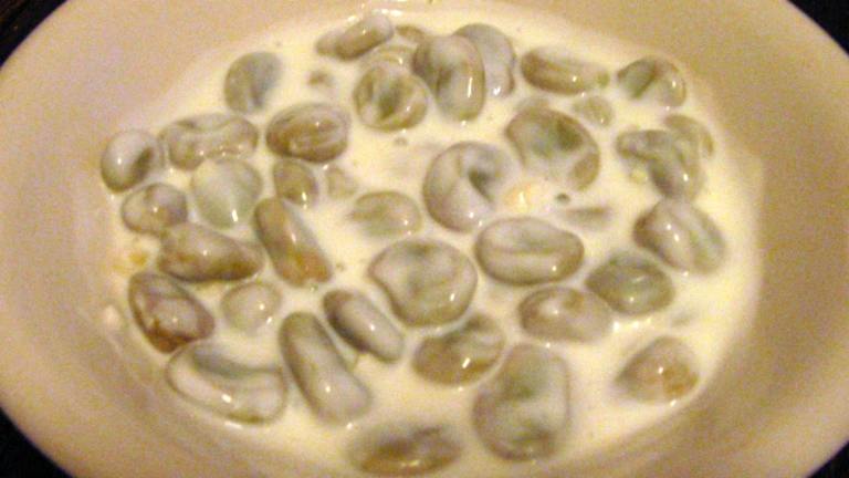 Spring Broad Beans in Yoghurt Created by LilKiwiChicken