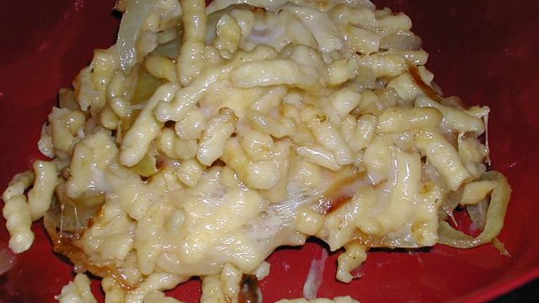 Spaetzle Noodle and Cheese Bake Created by MarraMamba