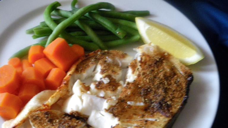 Spicy Halibut Created by Bergy