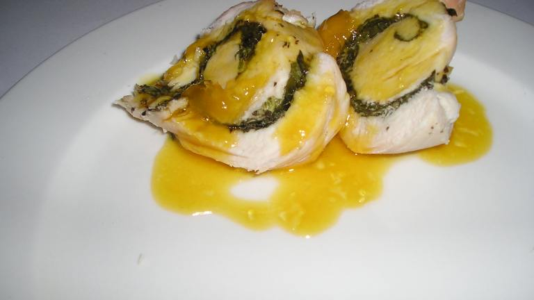 Minted Chicken With Sweet Orange Sauce created by sams1