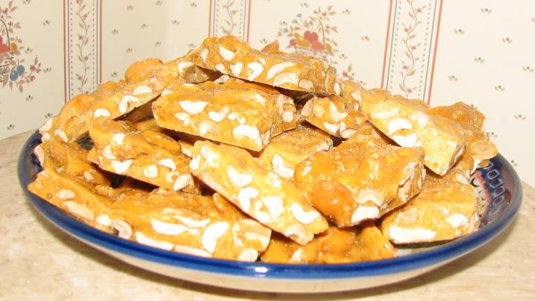 Microwave Peanut Brittle Candy created by Heather Reynolds in