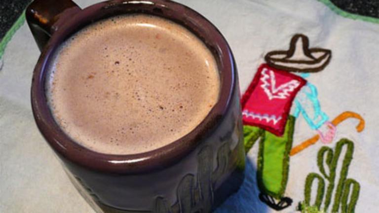 Mexican Almond Hot Chocolate Created by Outta Here
