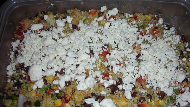 Black Bean Cous-Cous Salad Created by JackieOhNo!