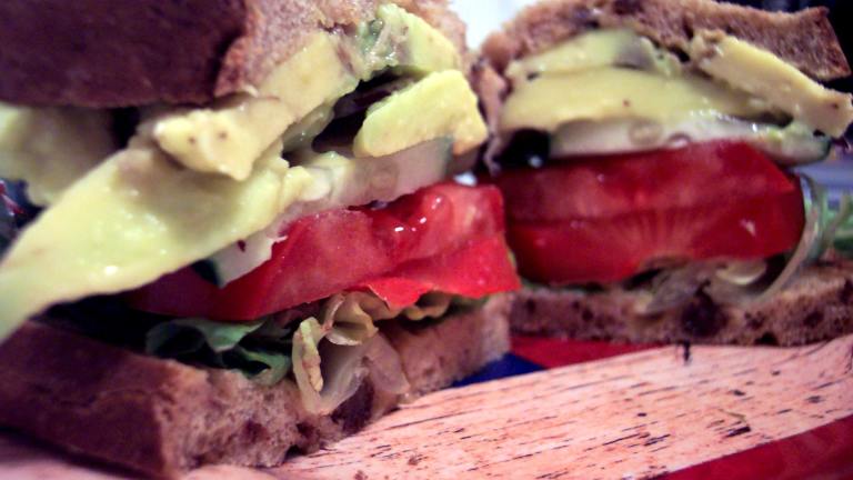 Tomato, Cucumber, & Avocado Sandwich created by HeatherFeather