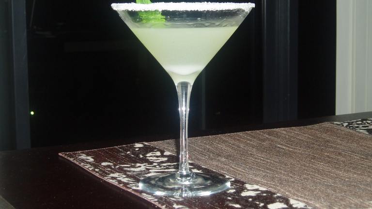 Lemon Vanilla Mint Martini created by AmandaInOz