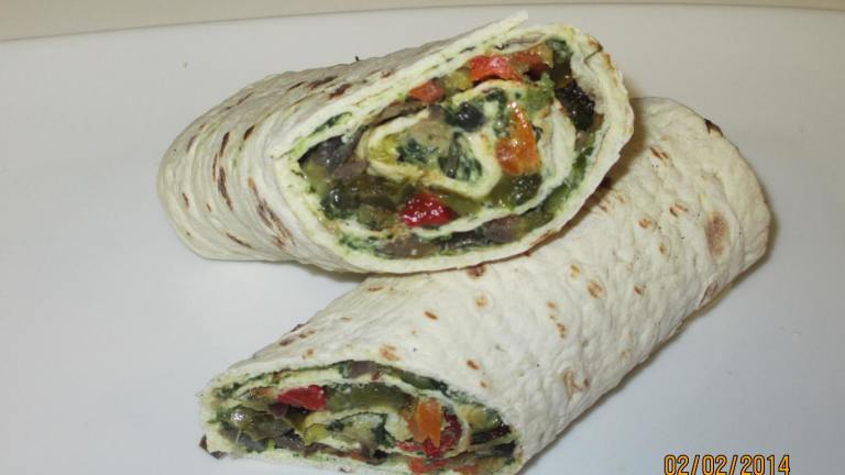 Roasted (Or Grilled) Vegetable Wraps Created by Guadalupe W.