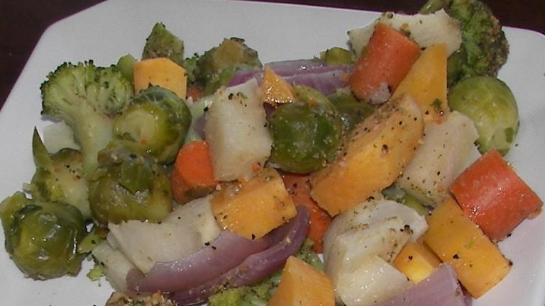 Steamed Veggies With Butter Sauce created by Darkhunter