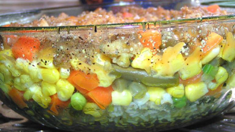 Vegetable & Rice Casserole created by Pagan