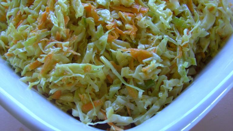 Memphis Mustard Coleslaw Tangy and Hot! created by JustJanS