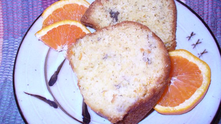 Simple Orange Banana Bundt Cake Created by Montana Heart Song