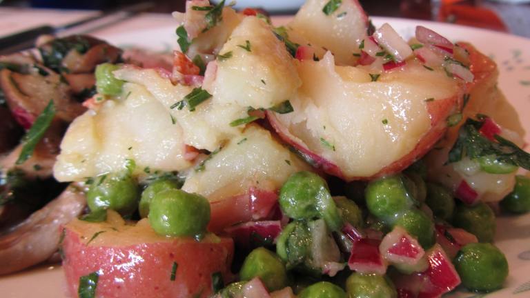 Herbed Potato Salad With Bacon and Peas created by Rita1652