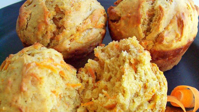 Delicious Carrot Jumbo Muffins Created by  Pamela 