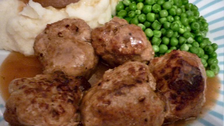 Baked Pork and Apple Meatballs (Gary Rhodes) created by Summerwine