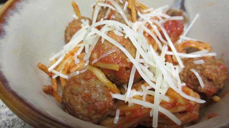 Crock Pot Spaghetti and Meatballs created by megs_
