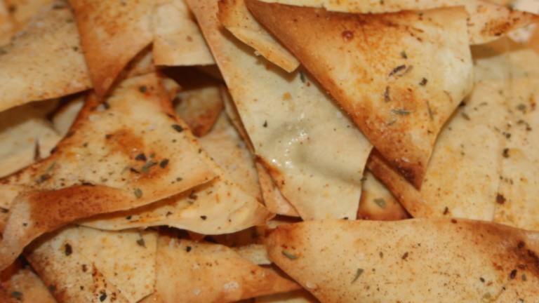 Italian Pasta Chips - Baked Not Fried Created by Cinnamon Leigh