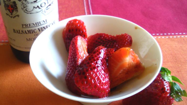 Balsamic Strawberries Created by Bergy