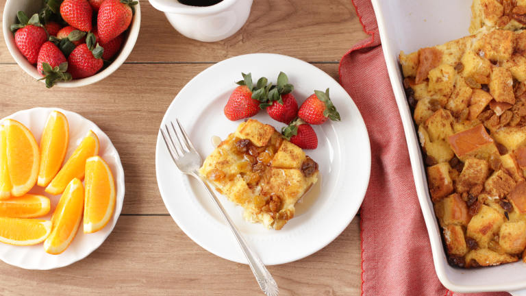 Slumber Party Baked French Toast Created by DeliciousAsItLooks