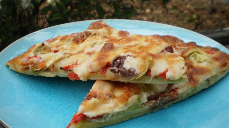 Diva-Licious Pesto Pizza Created by breezermom