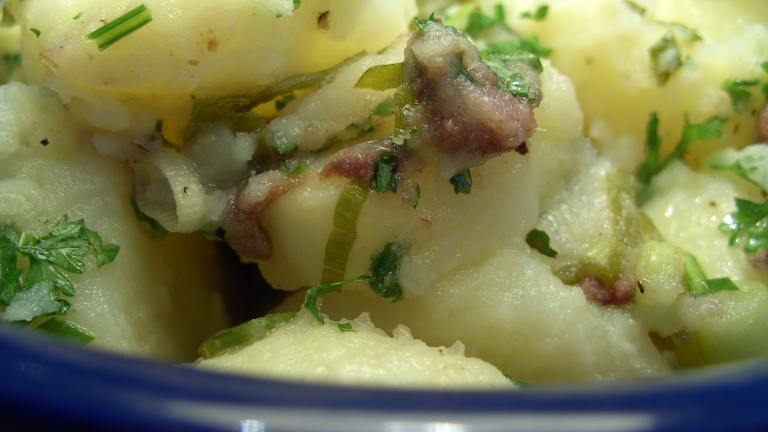 French Potato Salad With Anchovies Created by JustJanS