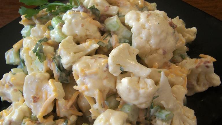 Creamy Cauliflower Salad Created by Parsley