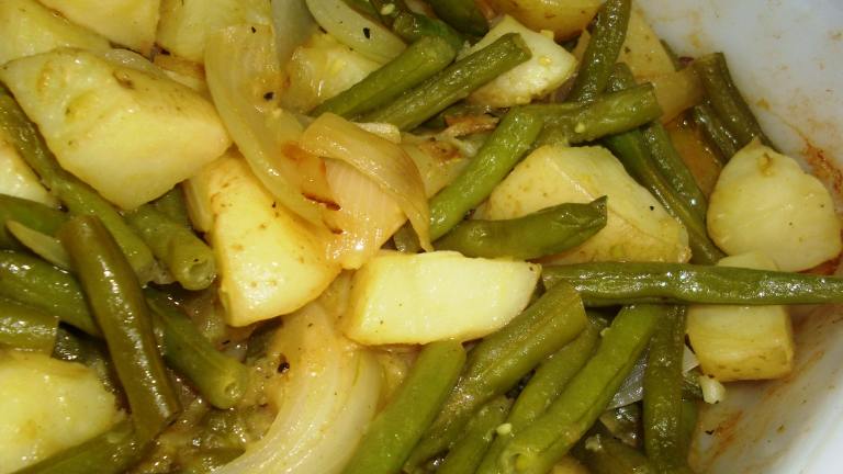 Potato and Green Beans Dijon created by Karen Elizabeth