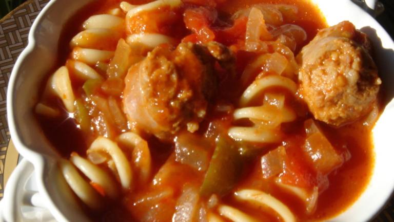 Hearty Italian Soup Created by Bev I Am